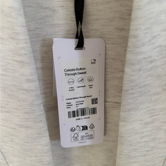 NWT Varley Celeste Button Cardigan - Picture 3 of 3